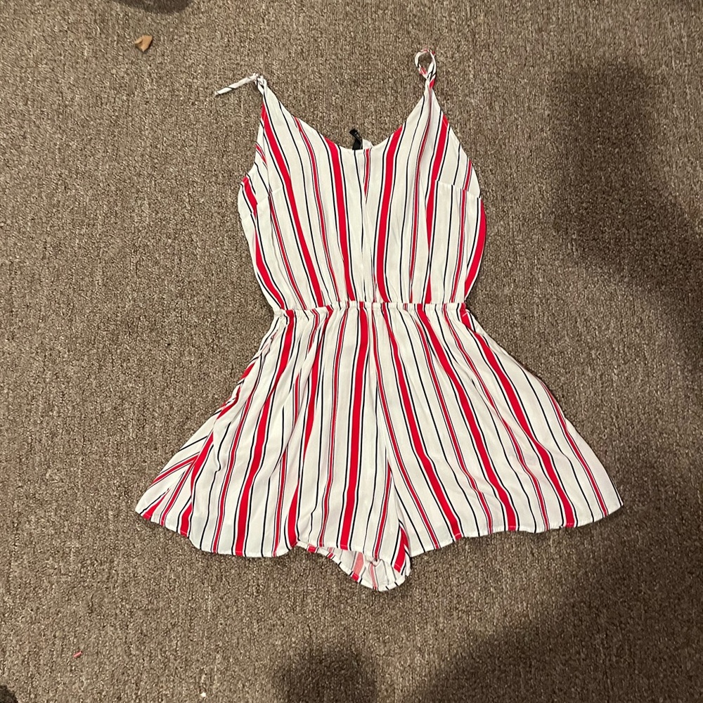 Striped Romper